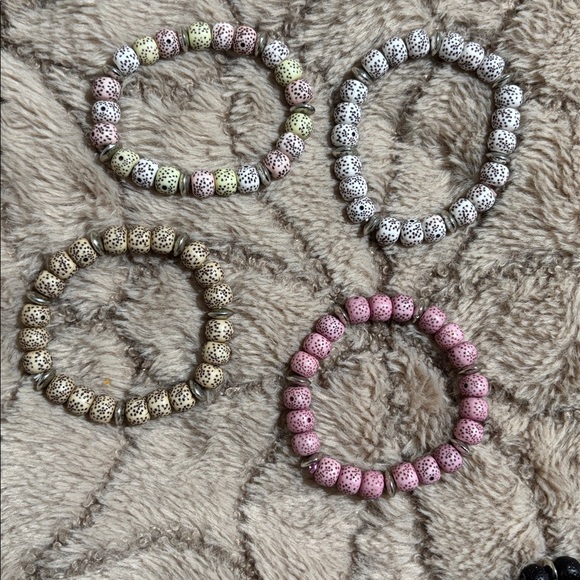 Jewelry - Speckled Bead Bracelet set 1 (bundle)
